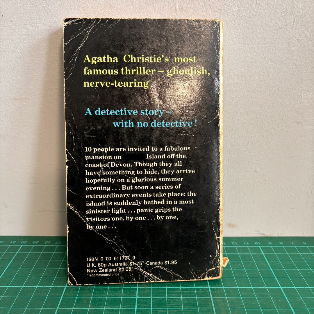 Agatha Christie Ten Little Fontana Paperback 1976