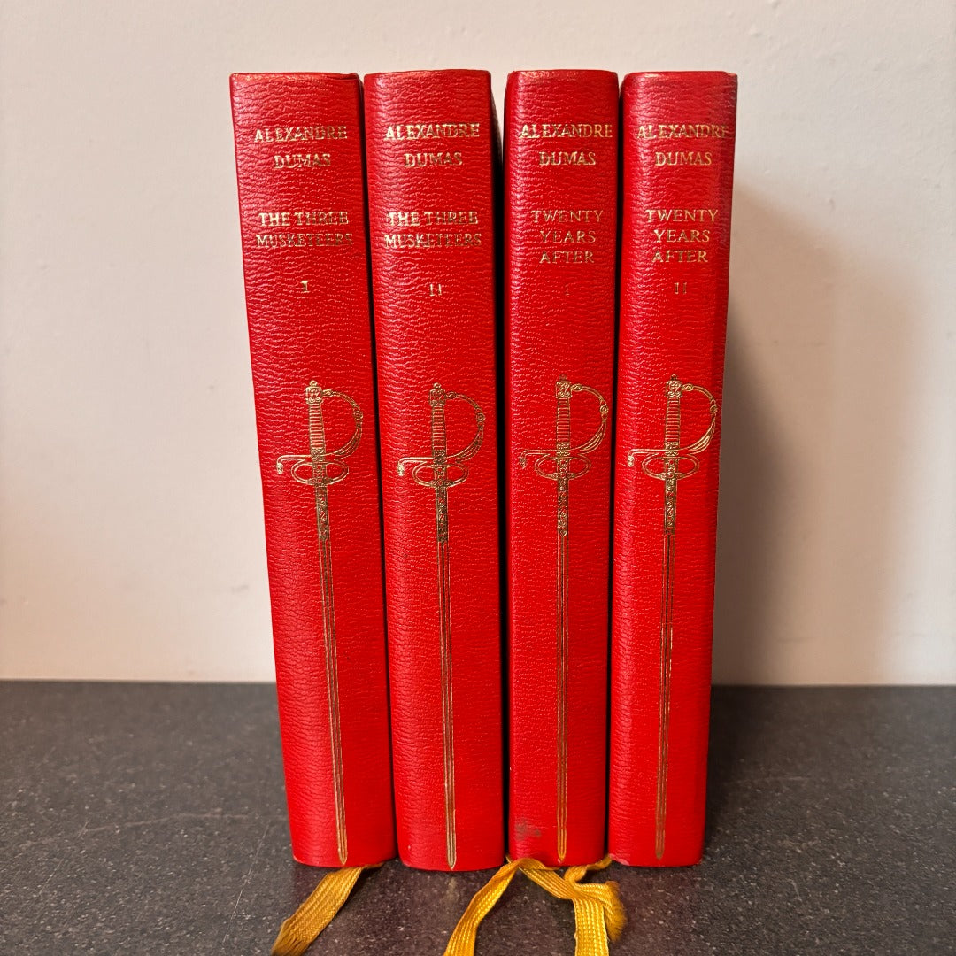Alexander Dumas Three MusketeersTwenty Years After Bundle Heron Hardcovers
