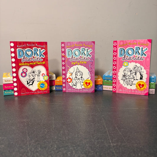 Dork Diaries Collection 11 Book Set Rachel Renee Russell Paperback