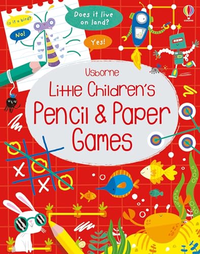 Little Children's Pencil and Paper Games: 1 (Little Children's Activity Books) [Paperback] Kirsteen Robson and Jordan Wray