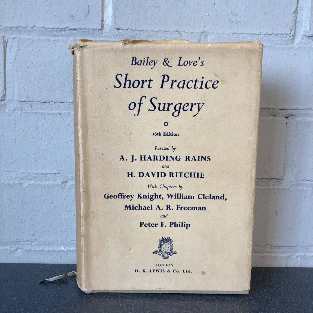 Baileys & Love's Short Practice of Surgery 16th Edition 1975 H.K, Lewis Hardback