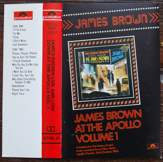 James Brown James Brown Live And Low Down At The Apollo Vol.1
