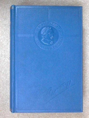 War Memoirs of David Lloyd George Volume 2 [Hardcover] LLOYD GEORGE, DAVID.